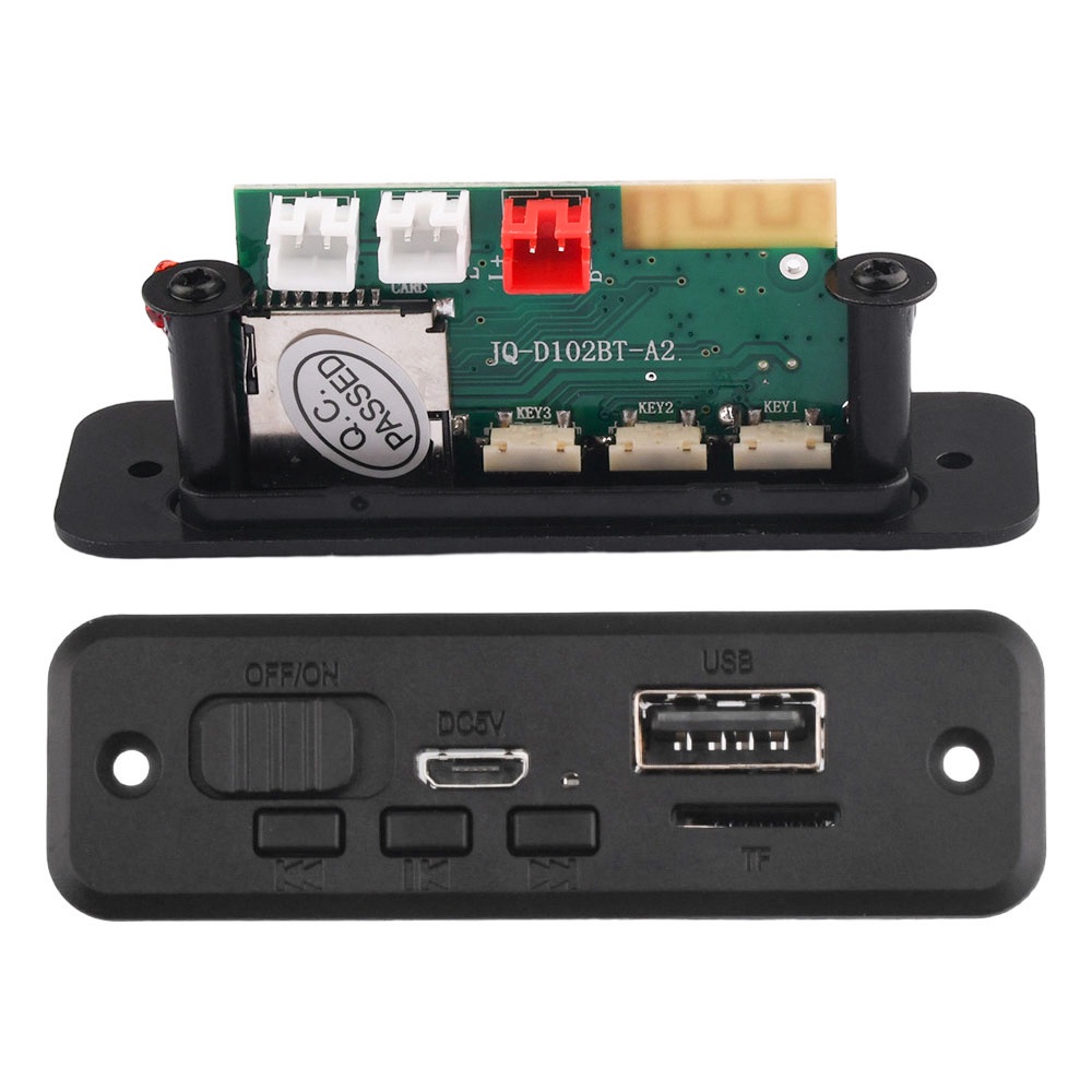 Mô Đun Giải Mã Nguồn Điện Pcbfun Dc5v Bluetooth 5.0 Mp3 Player 2 * 3w Chuyên Dụng Cho Xe Hơi
