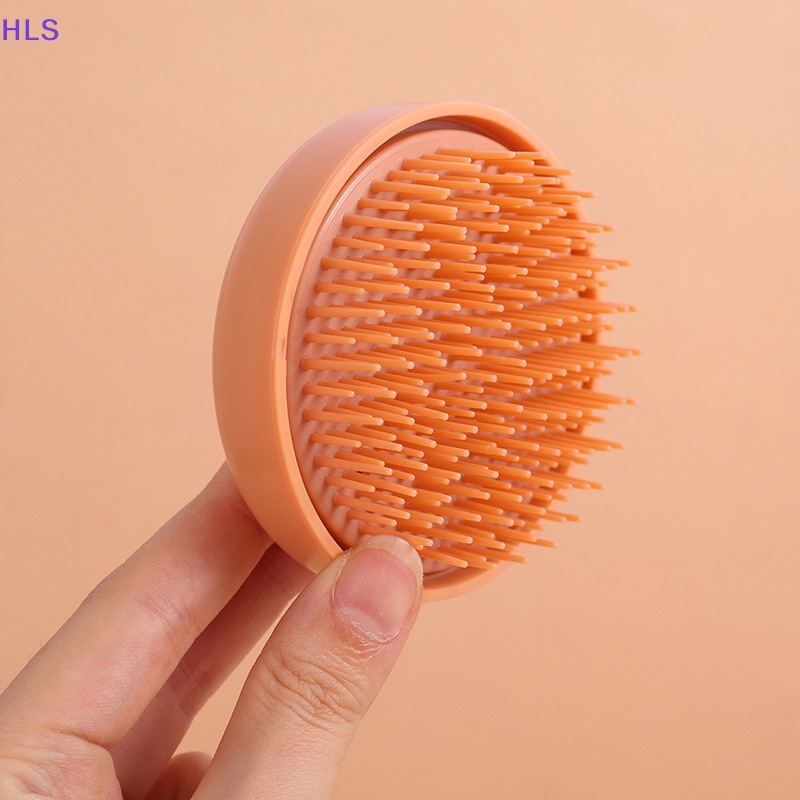 1 Lược Chải Tóc Mát Xa Da Đầu Có Gương Trang Điểm Tiện Lợi