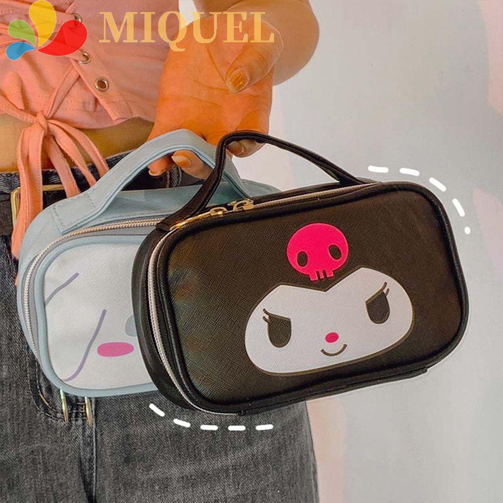 MIQUEL Pu Túi Đựng Mỹ Phẩm Du Lịch Chống Thấm Nước Tiện Lợi