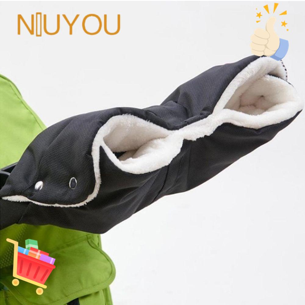 NIUYOU Găng Tay Không Ngón Chống Gió, Chống Thấm Nước