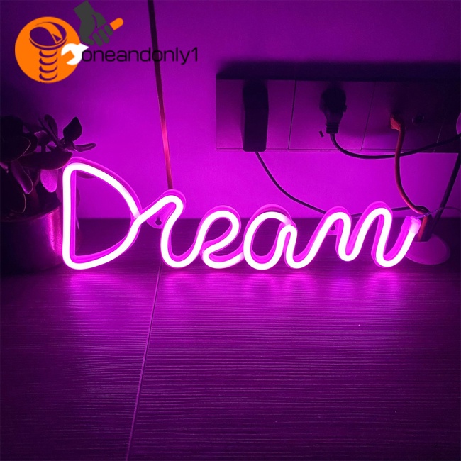 Đèn Led Neon Sạc Usb Hình Dream Catcher Trang Trí Tường Phòng Khách / Tiệc Cưới / Sinh Nhật