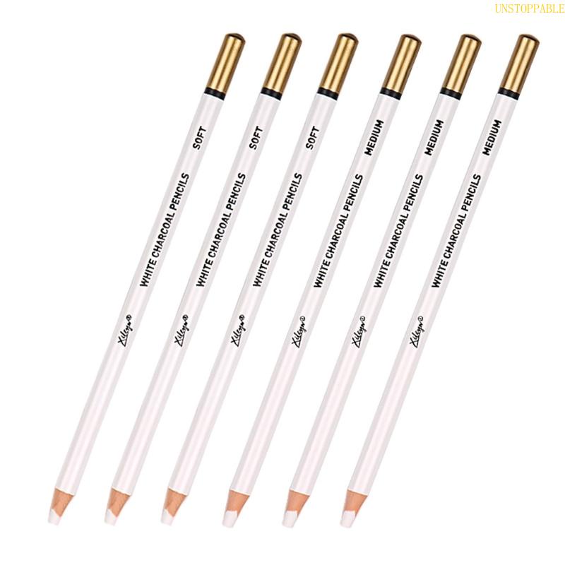 Set 6 Bút Chì Than Hoạt Tính Chuyên Nghiệp