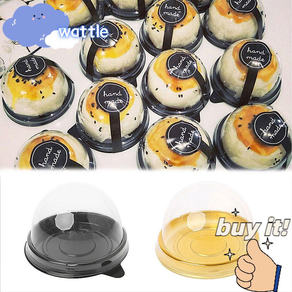WATTLE Set 50 Hộp Đựng Bánh Trung Thu Tròn Mini DIY Đa Ứng Dụng