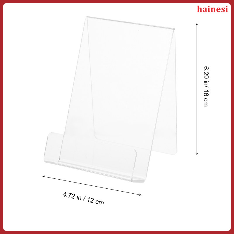 Giá Đỡ Tạp Chí / Sách Bằng Acrylic Trong Suốt Tiện Dụng