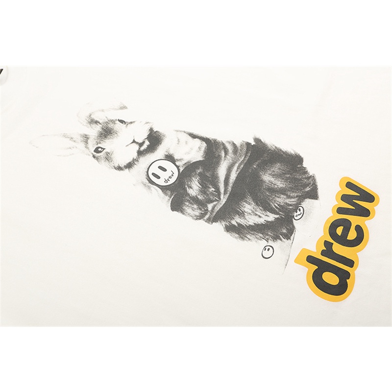 Áo Thun Tay Ngắn In Hình Thỏ Hoạt Hình D66