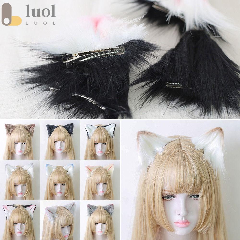 LUOL Băng Đô Tai Mèo Hóa Trang Lolita Dễ Thương