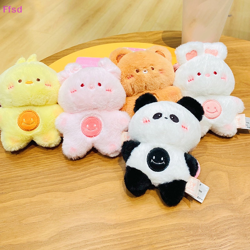 {Ffsd} Móc Khóa Đồ Chơi Nhồi Bông Mặt Hình Động Vật Hoạt Hình Sáng Tạo Làm Quà Tặng Cho Bé * Hàng Bán Chạy