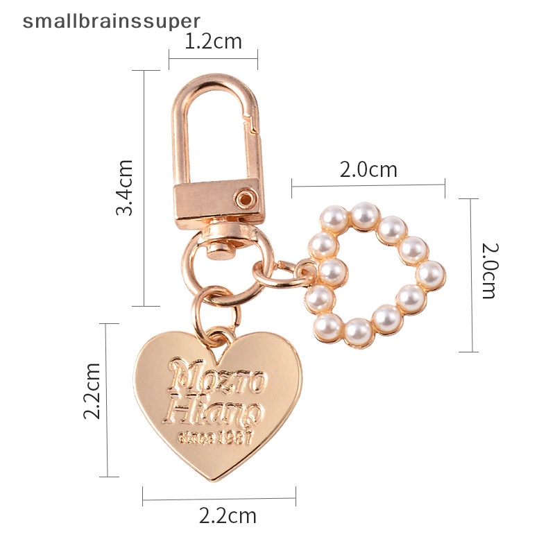 Móc Khóa Hình Vỏ Sò Đính Ngọc Trai Thời Trang Dành Cho Nữ SBS