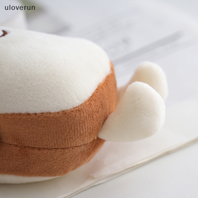 1 Móc Khóa Hình Bánh Mì Nhồi Bông 12cm Đáng Yêu