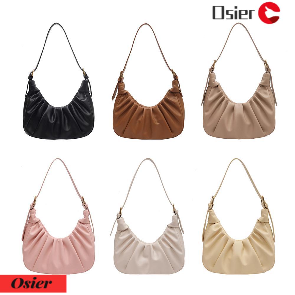 OSIER1 Túi Xách Đeo Vai Da PU Mềm Thời Trang Sành Điệu Dành Cho Nữ