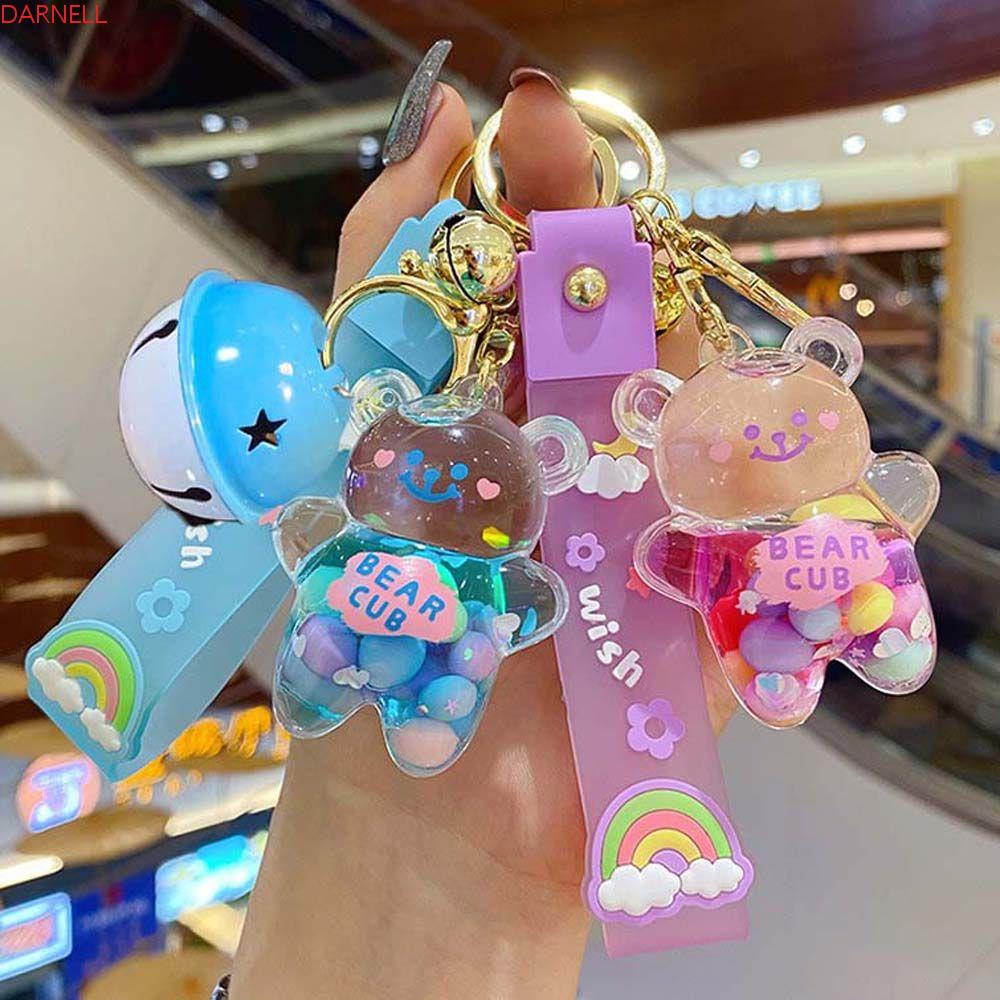 DARNELL Móc Khóa Hình Gấu Chubby Nhiều Màu Dễ Thương