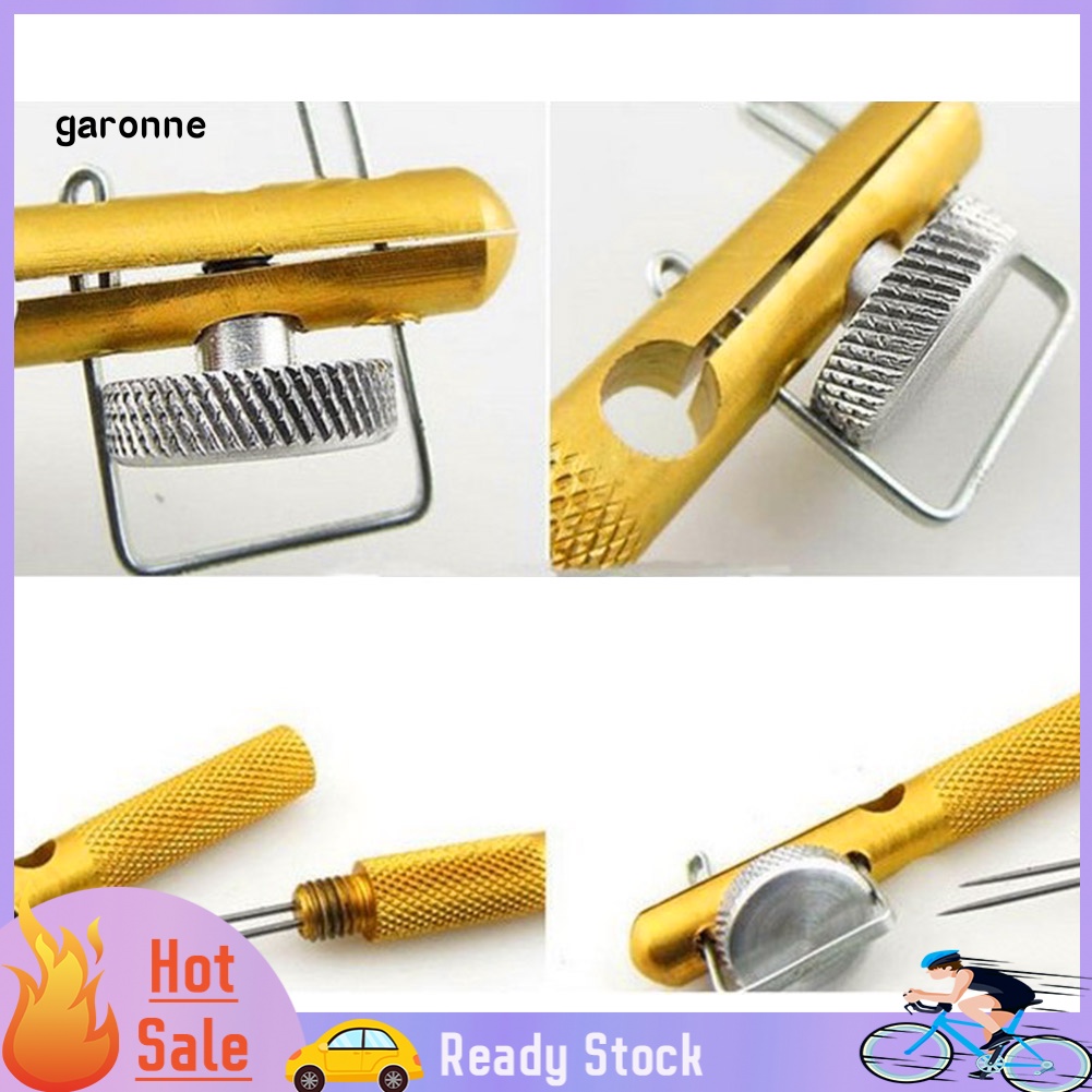 Dụng Cụ Thắt Nút Dây Câu Cá Hai Đầu Bằng Hợp Kim Nhôm