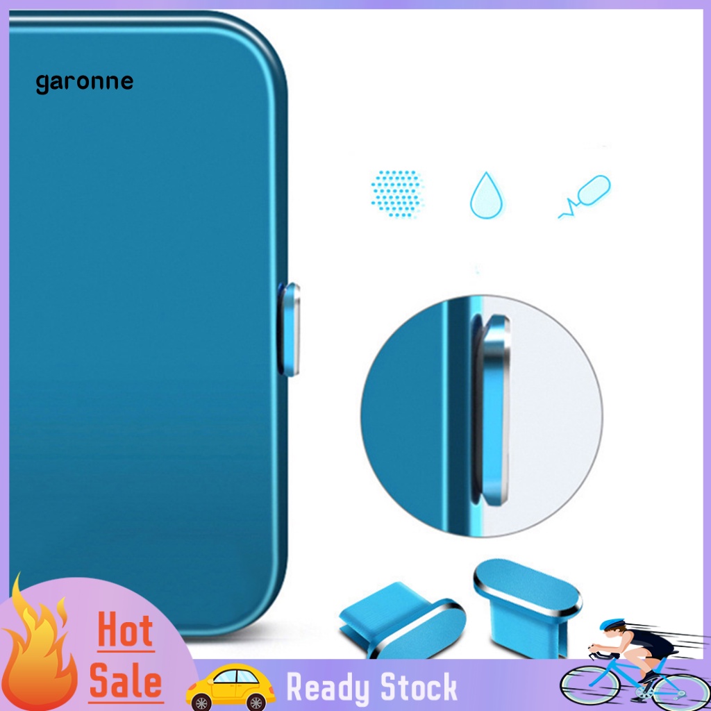 1 Bộ Nút Bịt Cổng Sạc Điện Thoại Mini Chống Bụi Dễ Lắp Đặt