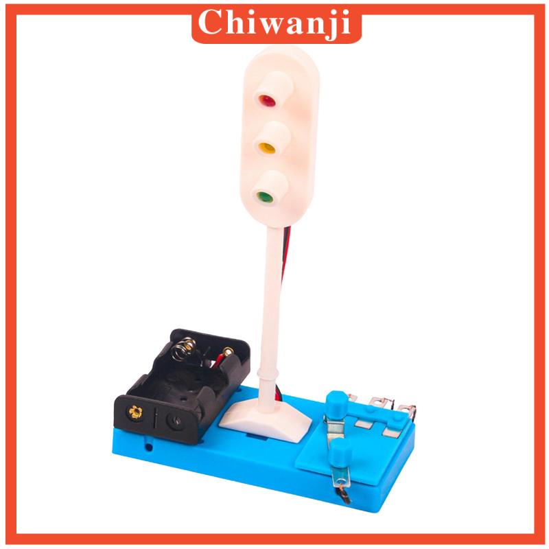 Bộ Đồ Chơi Thí Nghiệm Khoa Học Đèn LED Tín Hiệu Giao Thông DIY Cho Học Sinh