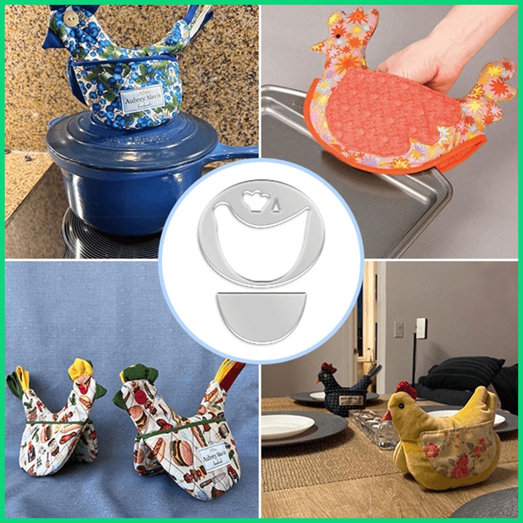 Thước Đo Và Khuôn Mẫu Hình Gà Con Chịu Được Sức Nặng Dùng Trong Nấu Ăn Jwvn