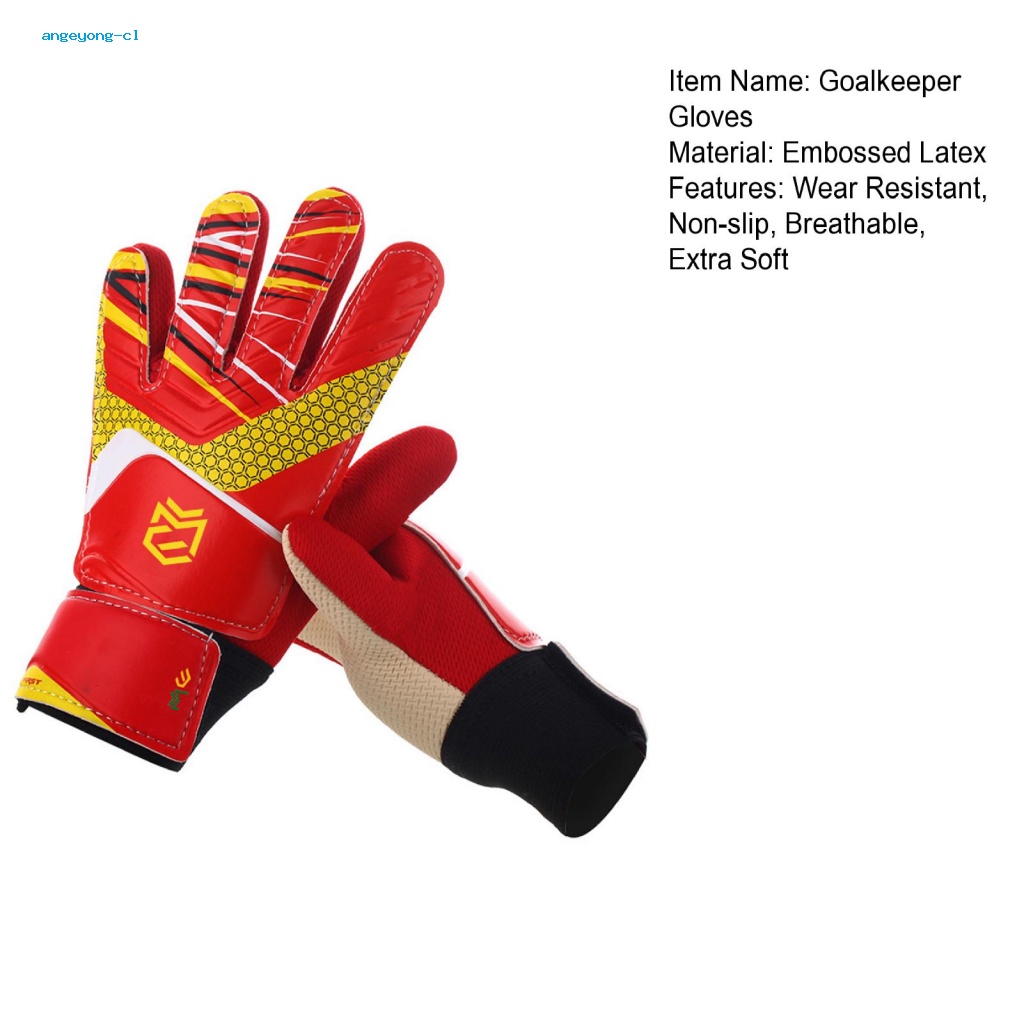 Găng Tay Thủ Môn Cao Cấp Thoáng Khí Chống Va Chạm Kết Cấu Chống Trượt Luyện Tập Đá Banh Cho Giới Trẻ