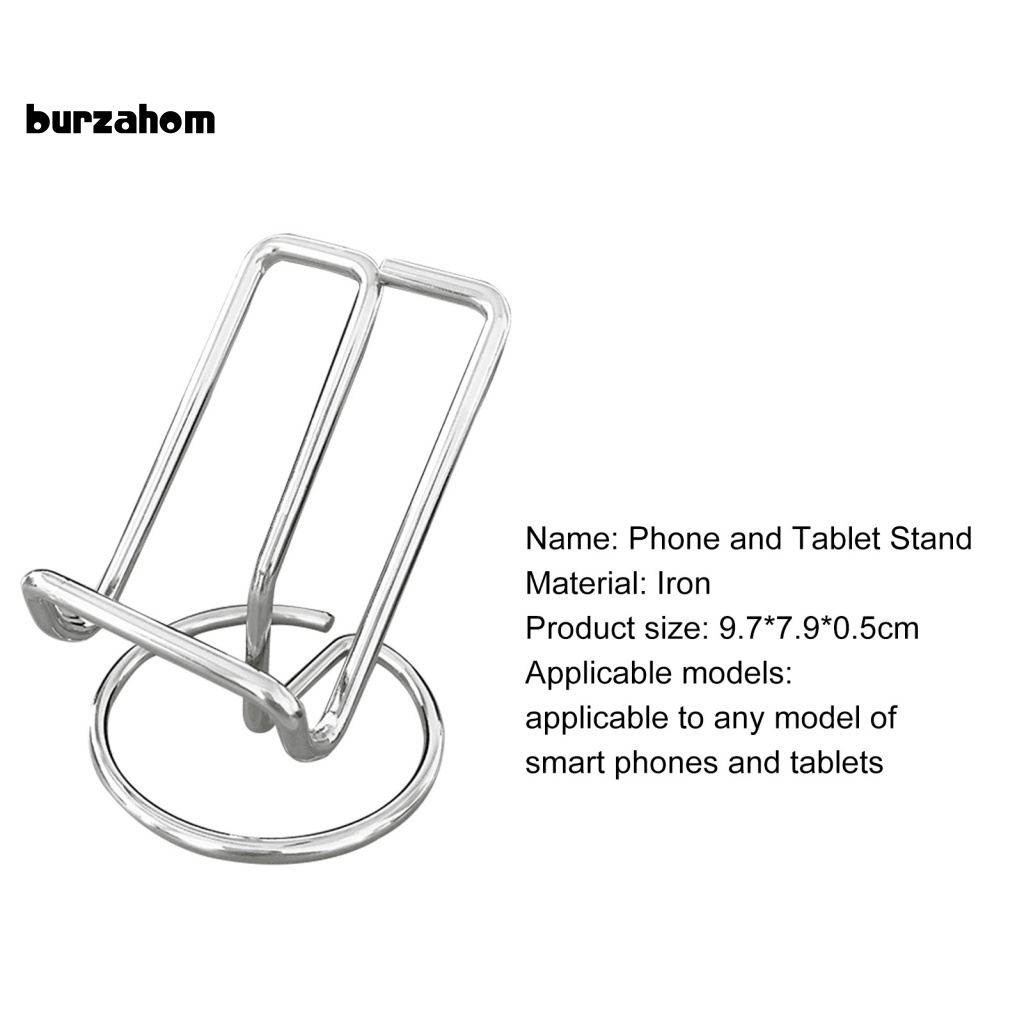 Giá Đỡ Điện Thoại / Máy Tính Bảng Bằng Sắt Chống Trượt Tiện Dụng