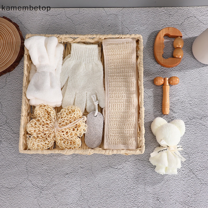 1 Bộ Dụng Cụ Vệ Sinh Và Mát Xa Lưng Khi Tắm Dành Cho Nữ