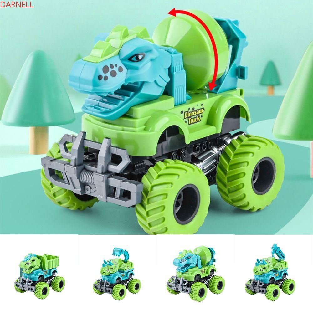 DARNELL Đồ Chơi Xe Tải Xây Dựng Bằng Nhựa ABS Sáng Tạo Cho Trẻ Em