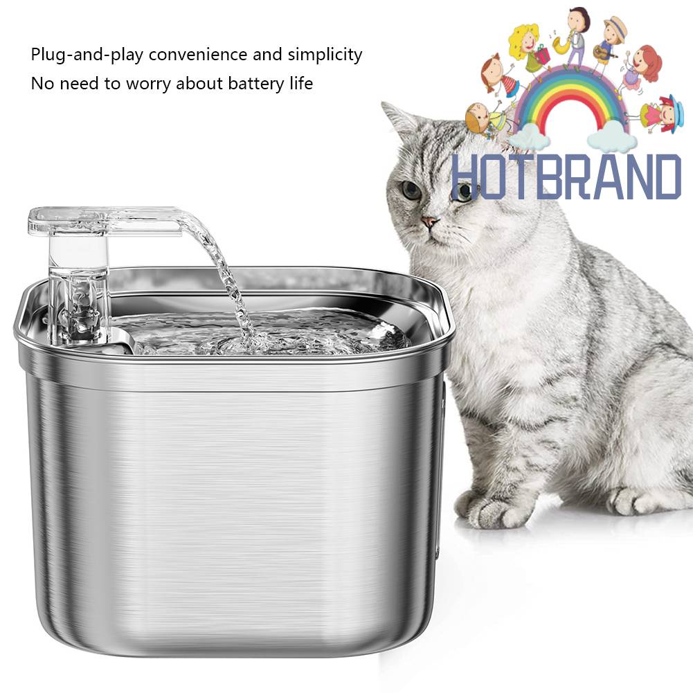 Bình Uống Nước Tự Động 2.2L Cho Thú Cưng