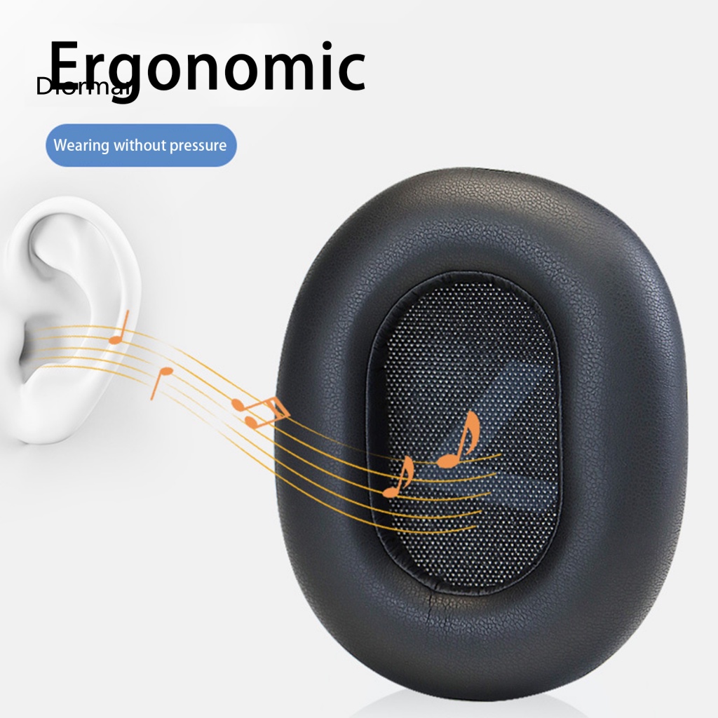 1 Đệm Tai Nghe Bọc Da Cotton Thoáng Khí Thay Thế Cho Plantronics BackBeat GO 810