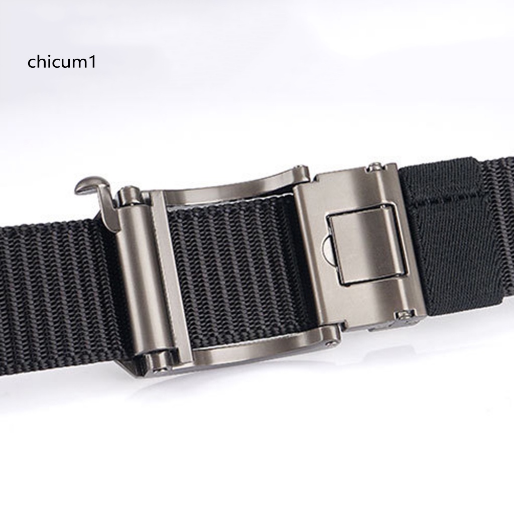 Thắt Lưng CC Khóa Tự Động Bằng Thép Không Gỉ Có Thể Điều Chỉnh Dành Cho Nam