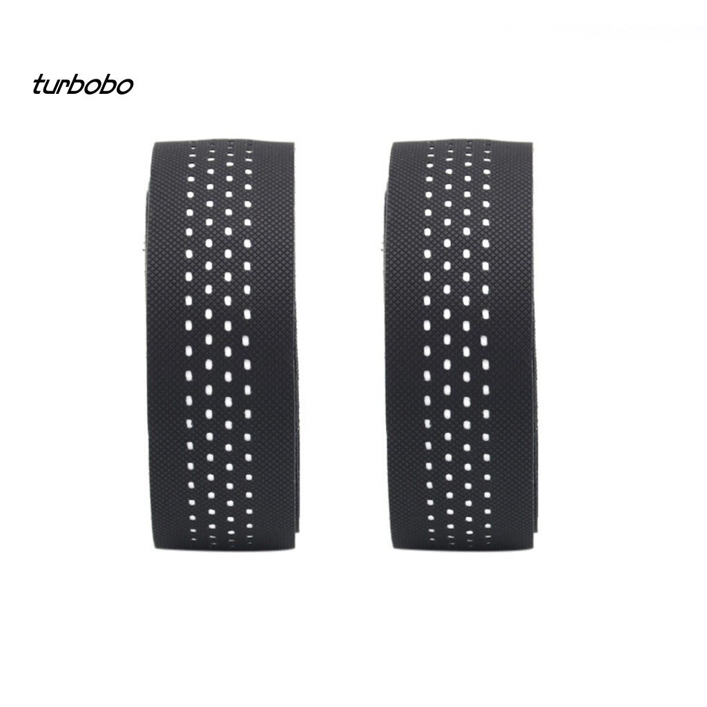 1 Cặp Băng Keo Polyurethane Thoáng Khí Thấm Hút Mồ Hôi Độ Dính Cao Có Lỗ Gắn Xe Đạp