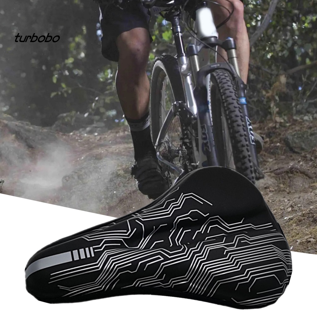 Vỏ Bọc Yên Xe Đạp Dày Dặn Màu Đen Chống Thấm Nước Tiện Dụng