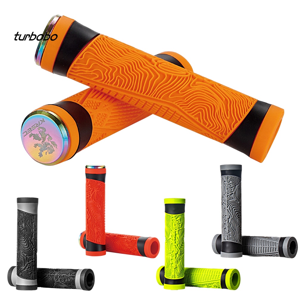 1 Cặp Bọc Tay Lái Xe Đạp Leo Núi Bằng Silicone Trong Suốt Chống Trượt