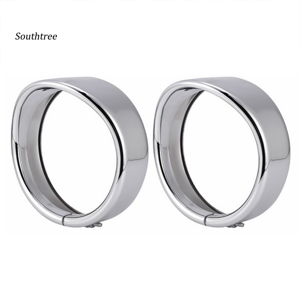 Bộ 2 Khung Viền Bảo Vệ Đèn Xe Máy 45inch