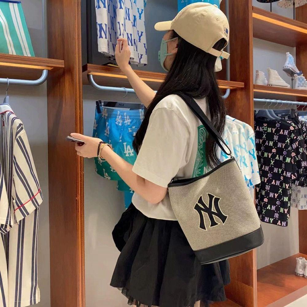 LOMBARD Túi Đeo Chéo Thêu Họa Tiết Phong Cách Hàn Quốc Thời Trang Cho Nữ