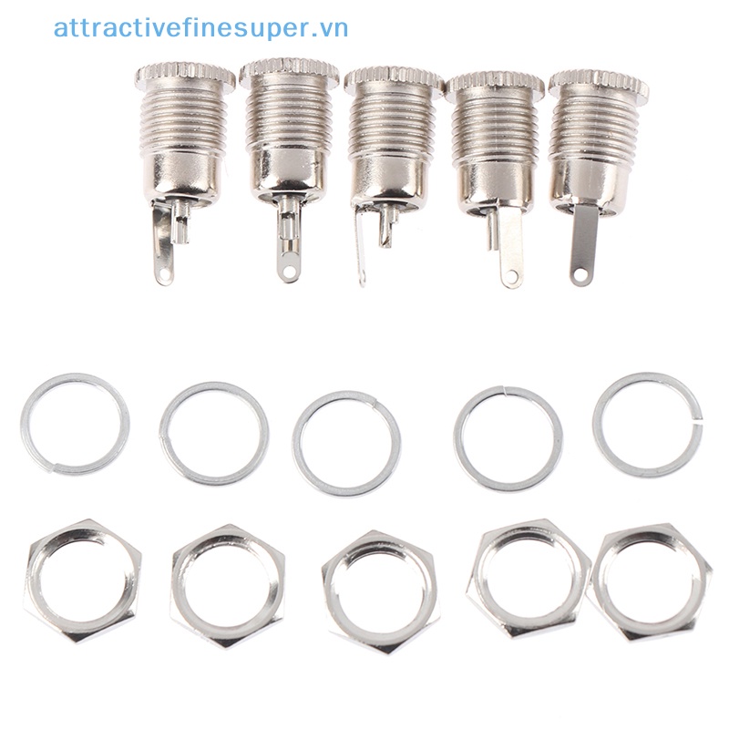 Set 5 Đầu Nối Phích Cắm DC099 5.5 * 2.5mm