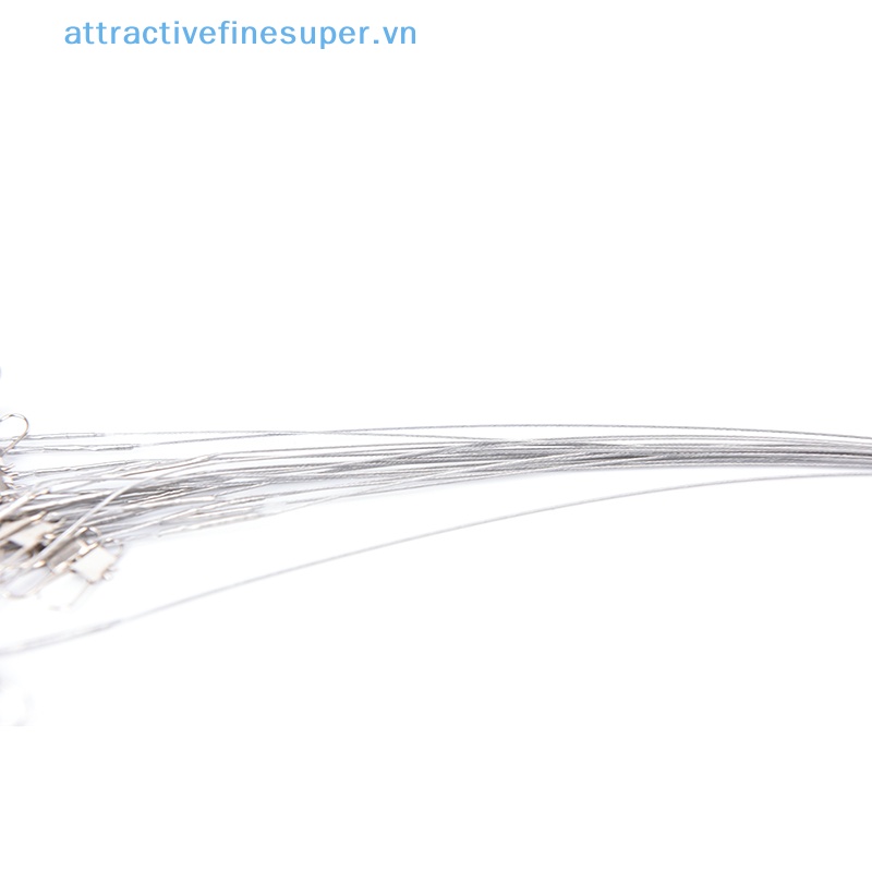 Set 20 Dây Thép Làm Phụ Kiện Câu Cá 15CM 20CM 30CM Áo Khoác Phao Thời Trang Trẻ Trung Cá Tính