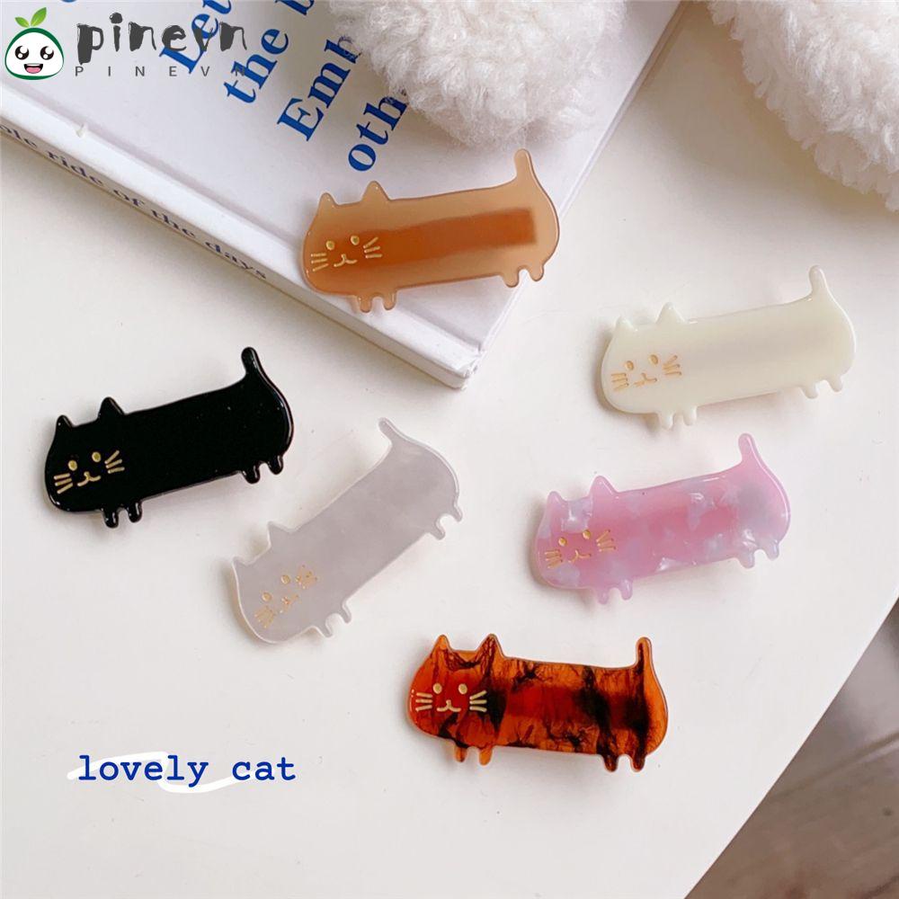 PINEVN Kẹp Tóc Kim Loại Hình Động Vật Hoạt Hình Đáng Yêu