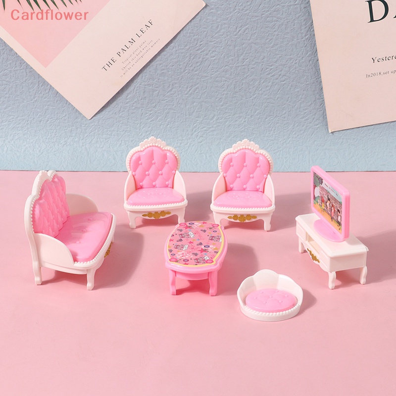 Set 4 / 7 / 10 / 11 Đồ Chơi Nội Thất Mini Trang Trí Nhà Búp Bê Mới