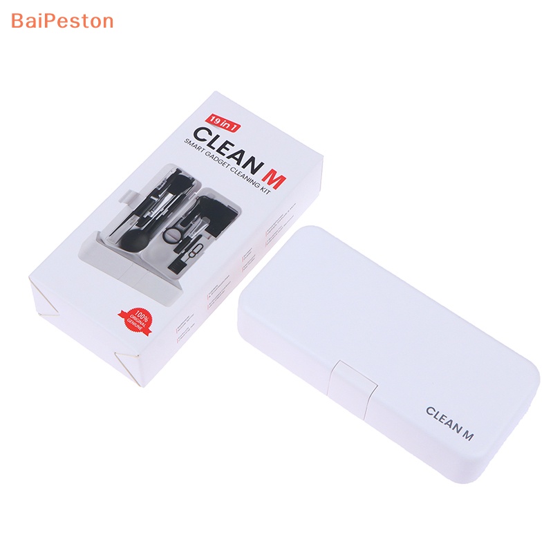 Bộ Dụng Cụ Vệ Sinh Màn Hình Máy Tính / Bàn Phím 19 Trong 1 Có Giá Đỡ