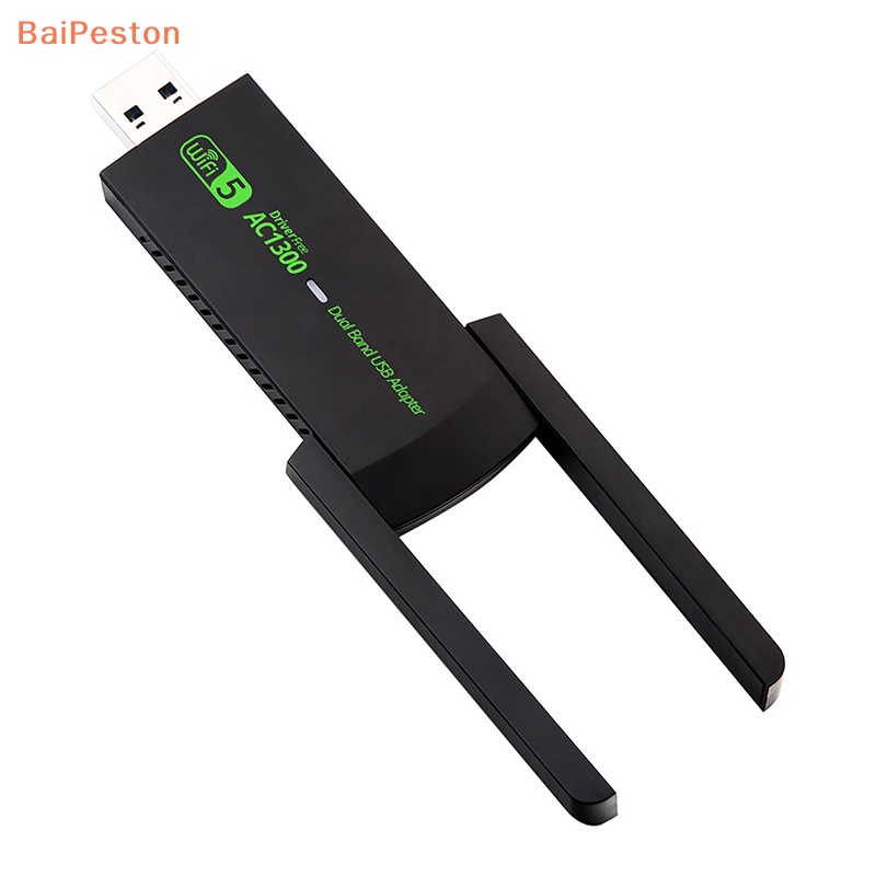 Usb Thu Sóng WIFI Không Dây 1300Mbps USB3.0 2.4G 5Ghz Cho PC