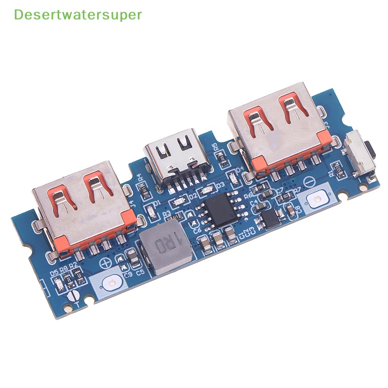 Bo Mạch Chủ 5V 2.4A Micro Type-C USB 18650 Đèn LED