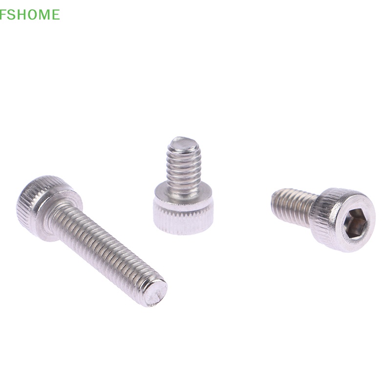 Set 10 Ốc Lục Giác Bằng Thép Không Gỉ 304 Din912 M4 5-50mm Chuyên Dụng Cho Xe Đạp