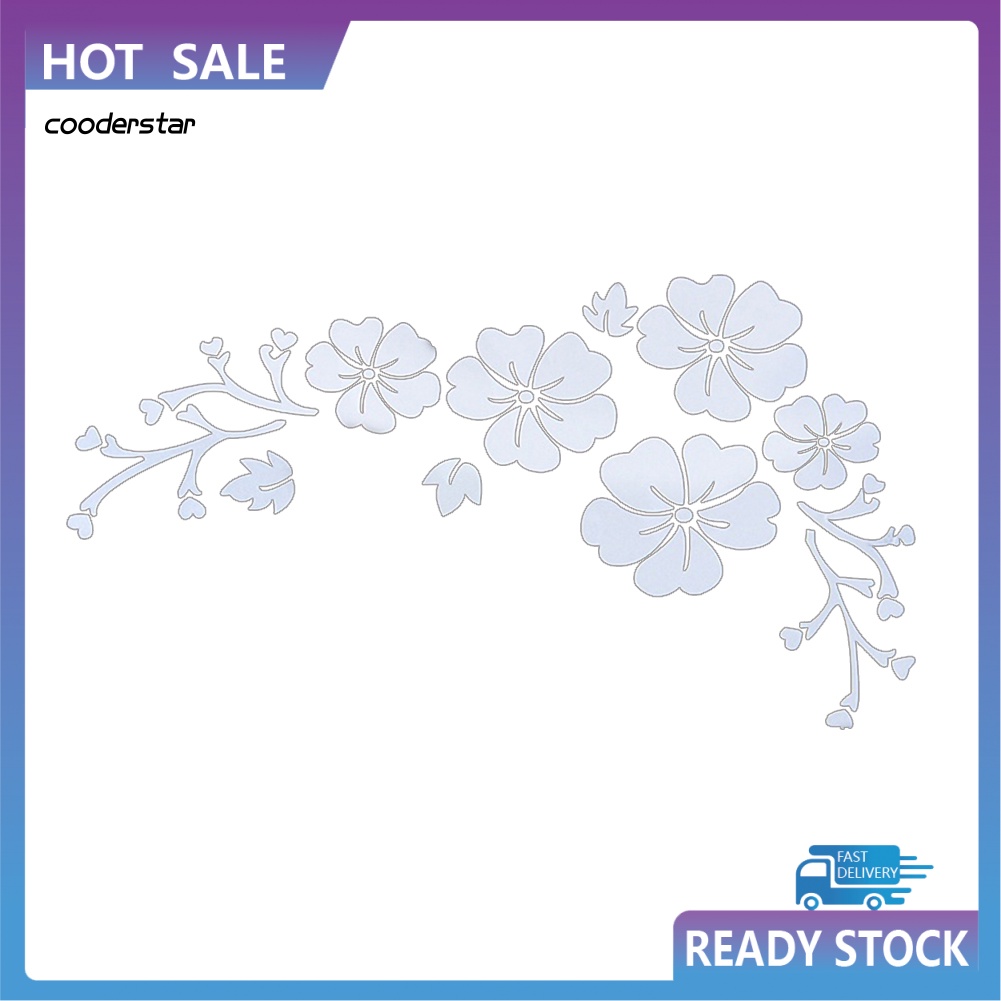 Đề Can Hình Hoa Đào Thời Trang Trang Trí Xe Hơi