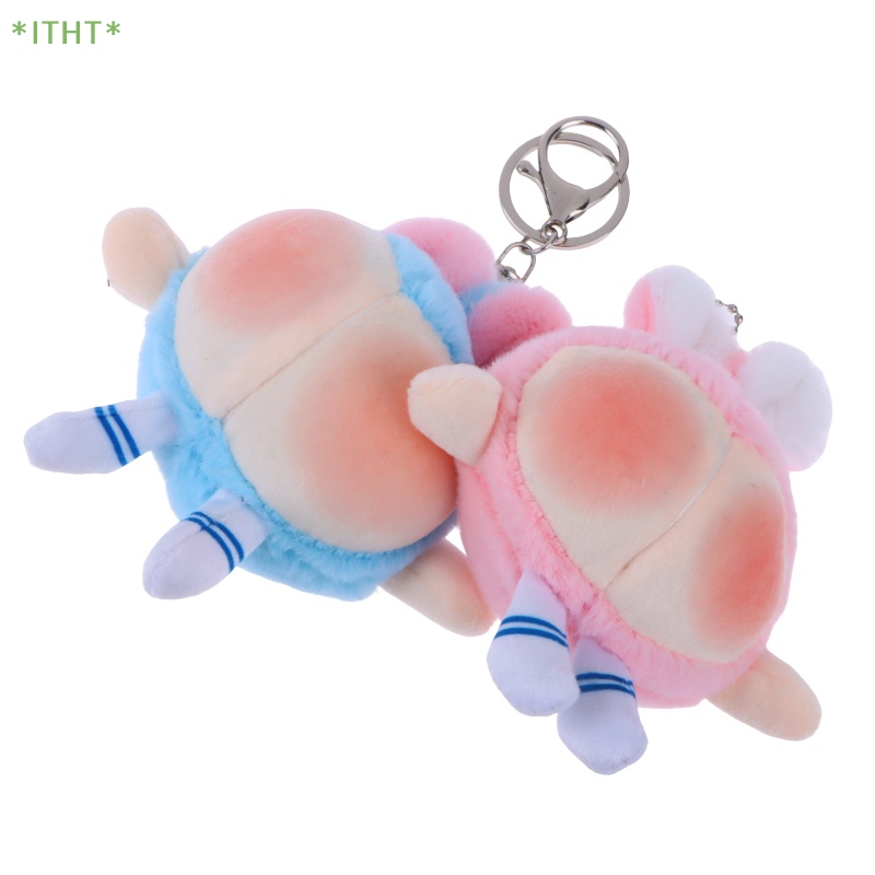 Móc Khóa Hình Mông Thỏ Nhồi Bông Đáng Yêu Mới