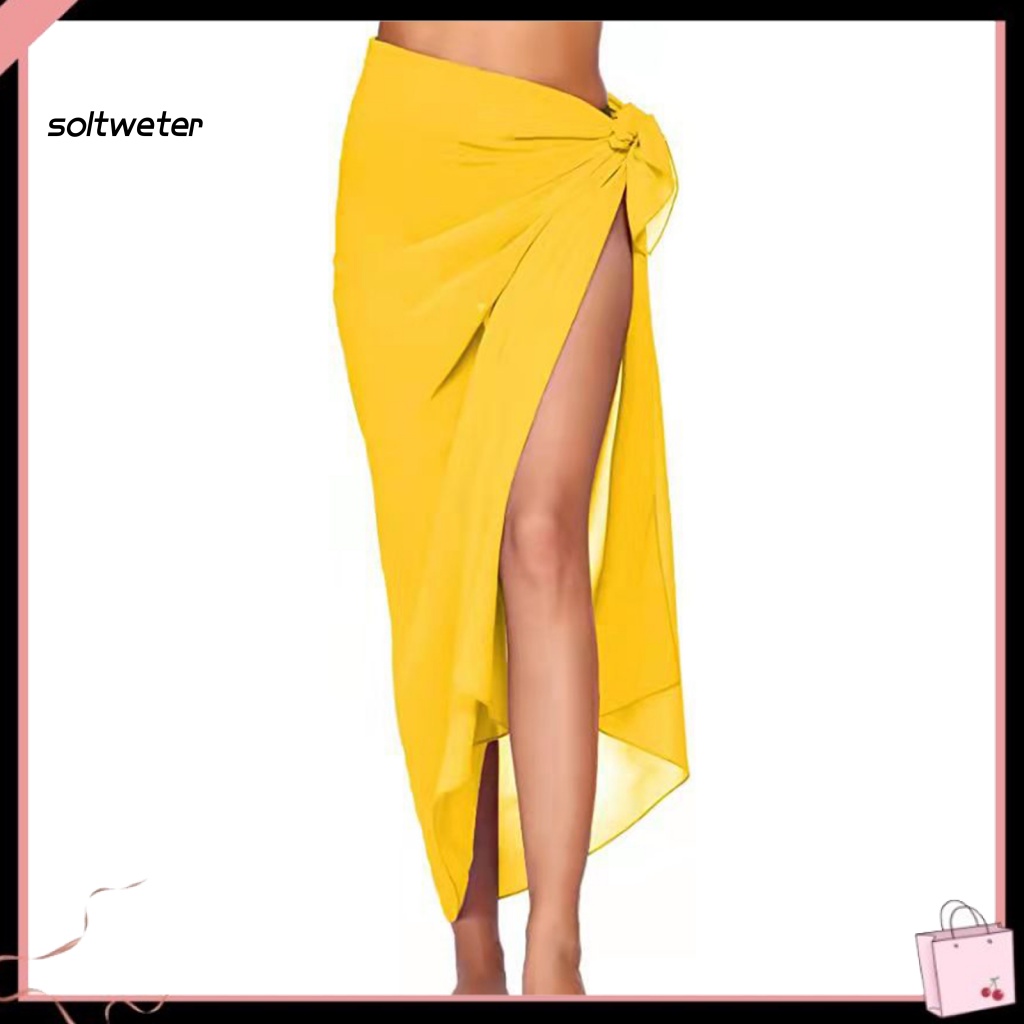 Váy Bơi Lưới Siêu Mỏng Màu Sắc Ngọt Ngào Dễ Phối Đồ Cho Nữ