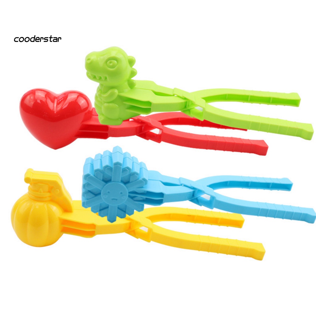 1 Bộ Kẹp Làm Quả Cầu Tuyết Chịu Nhiệt Độ Thấp Họa Tiết Hoạt Hình Giải Trí Vào Mùa Đông Cho Bé