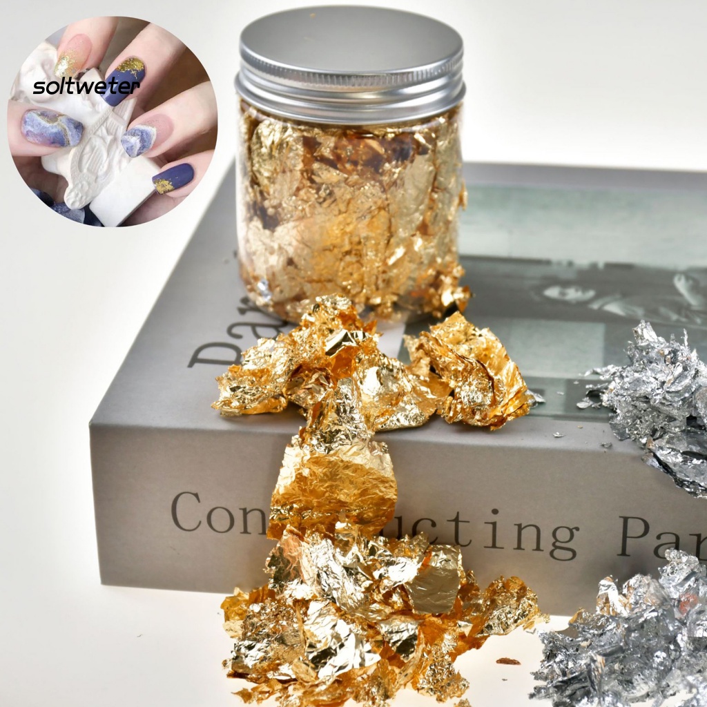 Giấy Foil Vàng Siêu Mỏng Dùng Vẽ Móng DIY 3 Màu Tùy Chọn