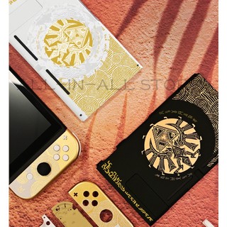 Limited Edition DIY Replacement Housing Console Shell Gold Joycon Case Full button Faceplate cho Nintendo Switch NS Phụ kiện
