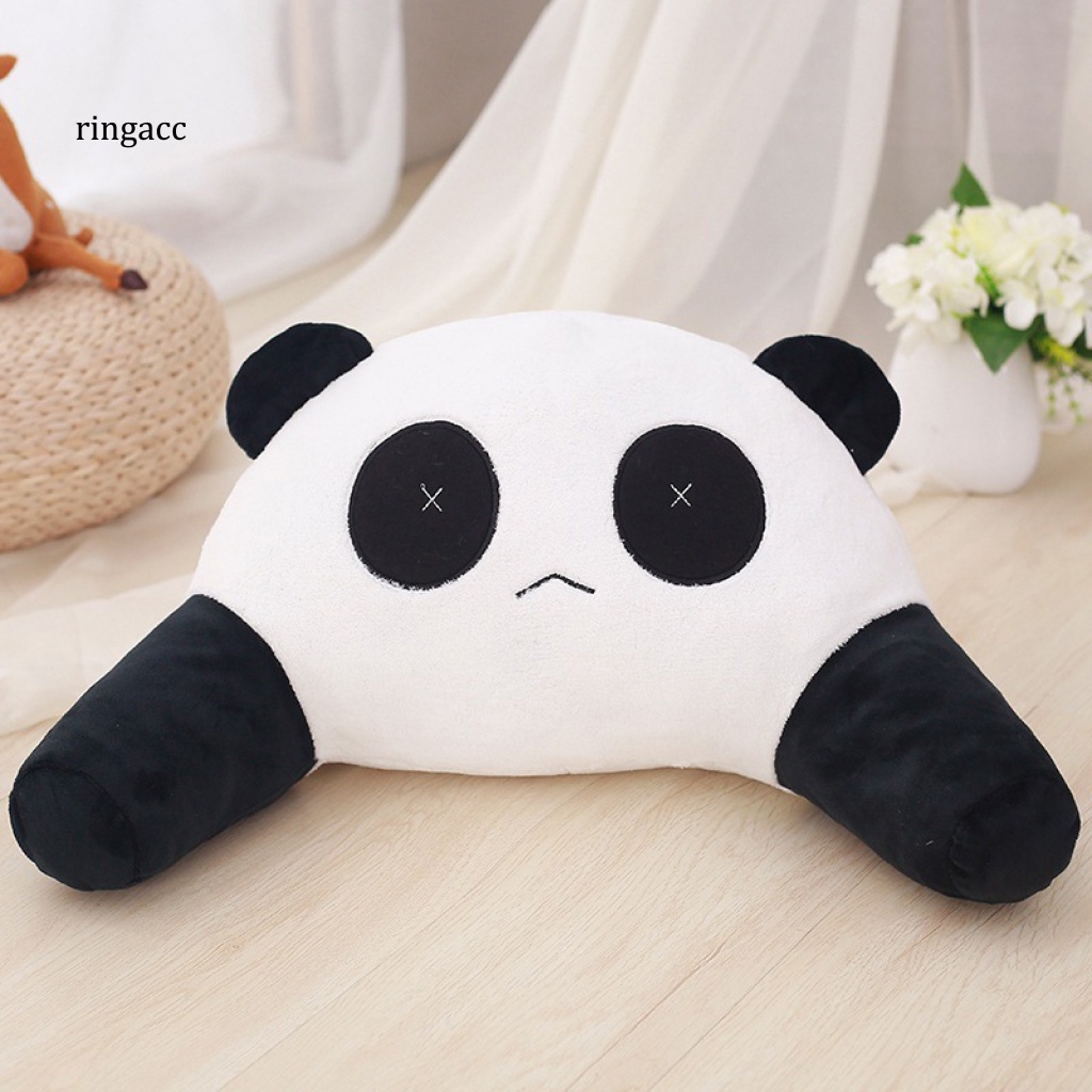 Gối Tựa Đầu Bằng Cotton PP Hình Gấu Trúc Dễ Thương Thoáng Khí Cho Xe Hơi