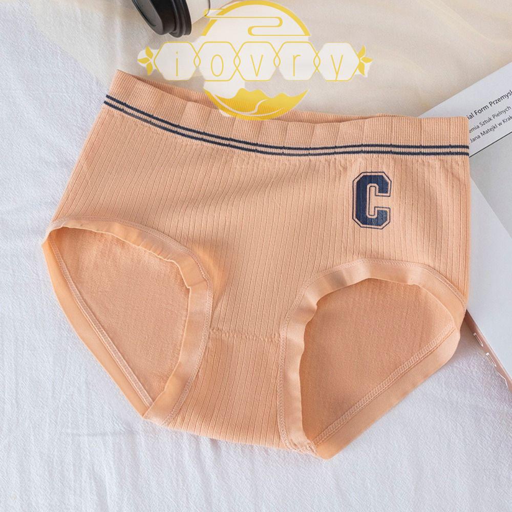 IVORY Quần Lót Cotton Màu Sắc Đơn Giản Cho Nữ