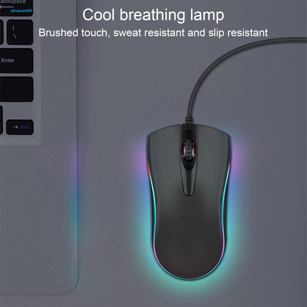 Chuột Quang Có Dây PEMG T512 Chống Trượt 1000DPI USB20 Màu Dạ Quang Dùng Để Chơi Game