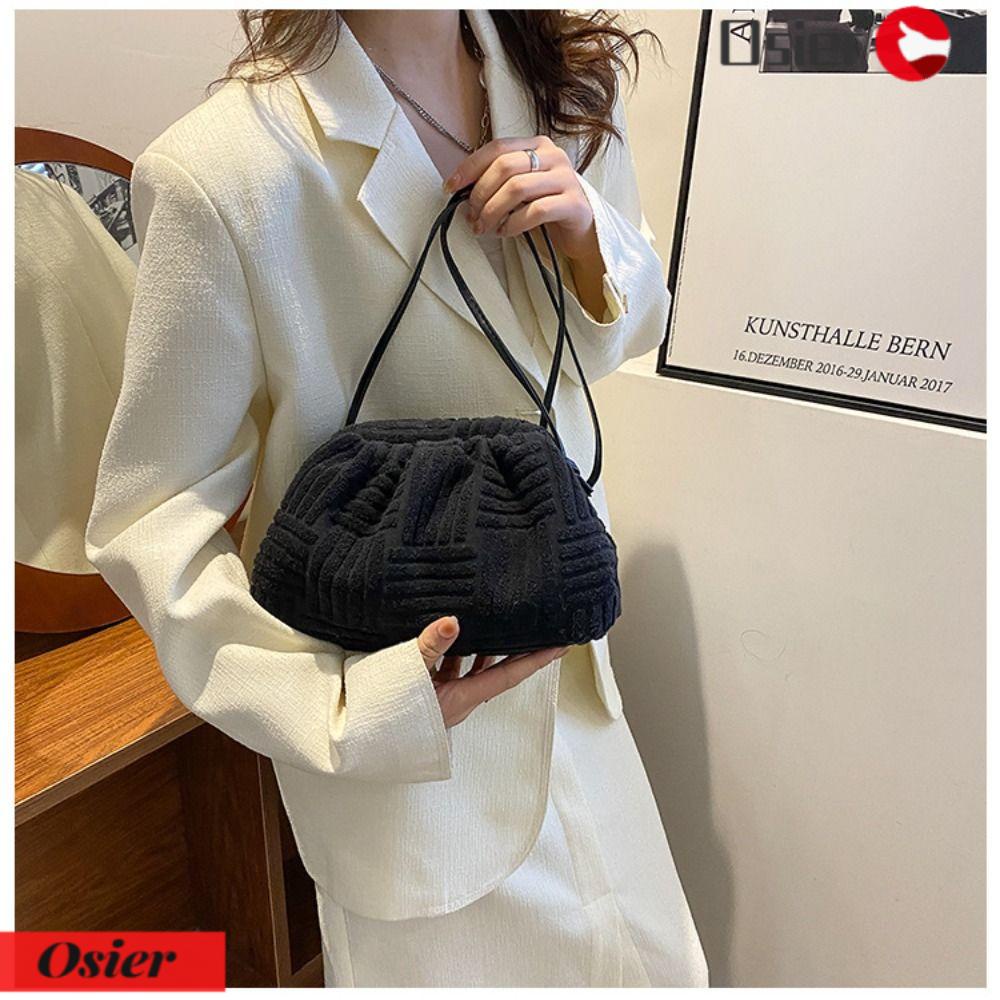 OSIER1 Túi Xách Đeo Vai Cỡ Lớn Hình Đám Mây Thời Trang Cho Nữ