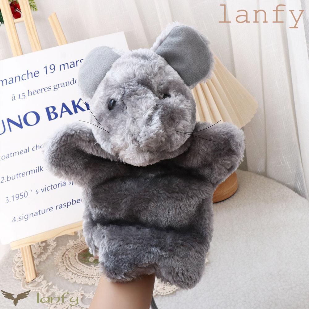 LANFY Con Rối Tay Hình Chuột Nhồi Bông Ngộ Nghĩnh Cho Bé